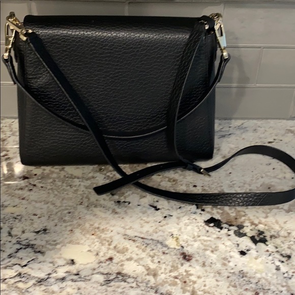 Kate Spade Black Polly Large Convertible Crossbody - Picture 2 of 5